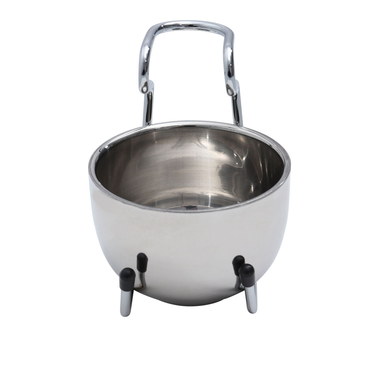 Mens Grooming Kit Gift Set - 2 Piece Stainless Steel Shaving Bowl