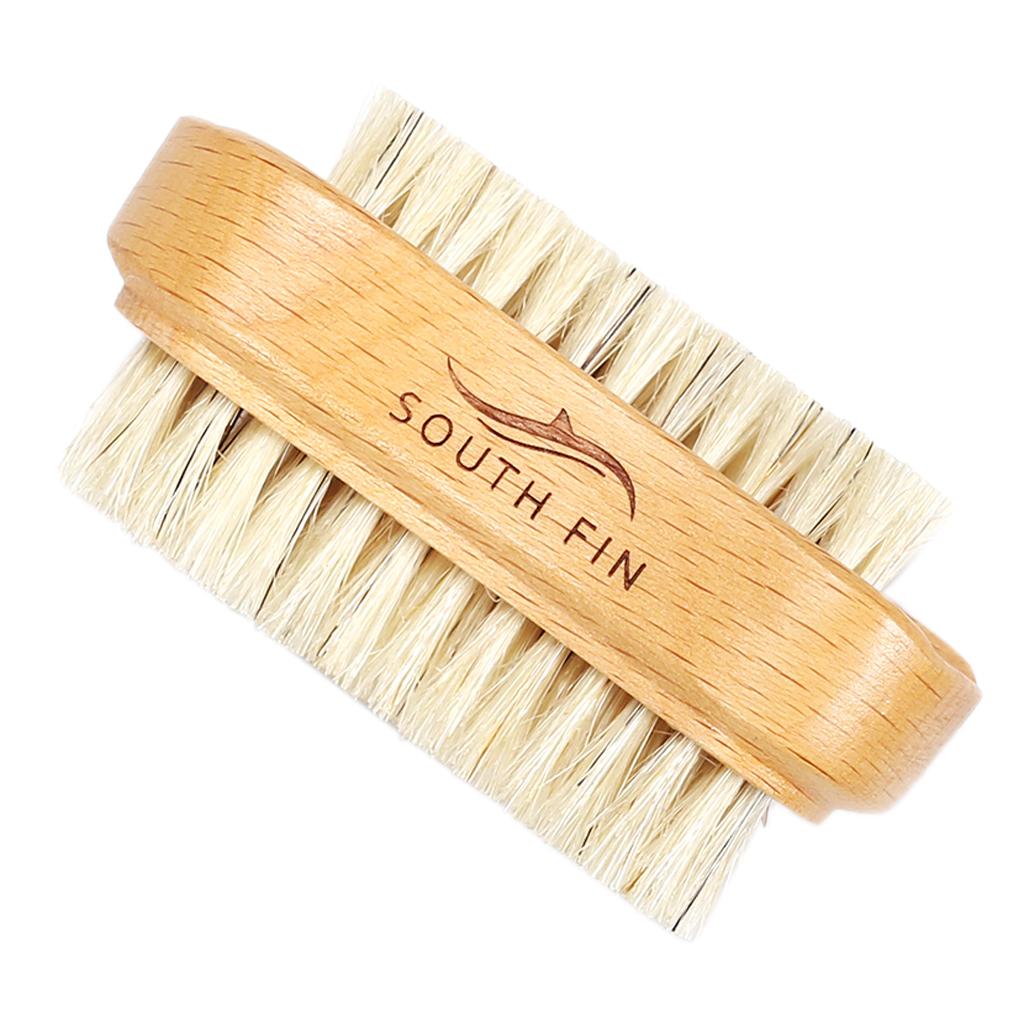 Men'S Grooming Fingernails - Men’s Beechwood Nail Cleaning Brush Exfoliating