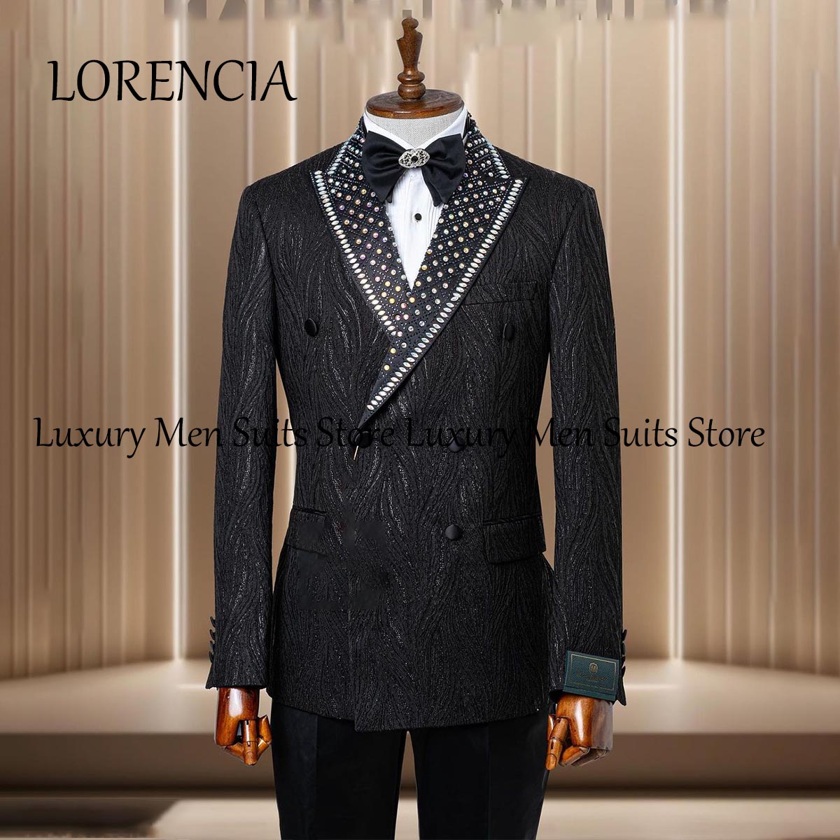 Luxury Crystals Beaded Lapel T - огляд і ціна Mens Grooming Kit Luxury