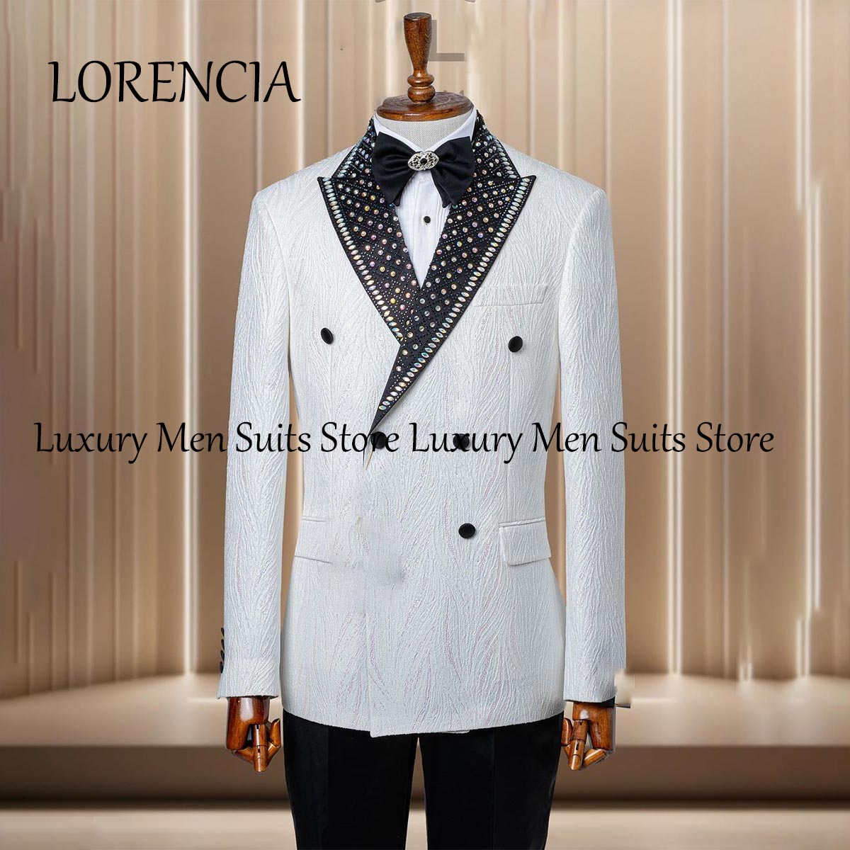 Luxury Crystals Beaded Lapel T - огляд і ціна Mens Grooming Kit Luxury