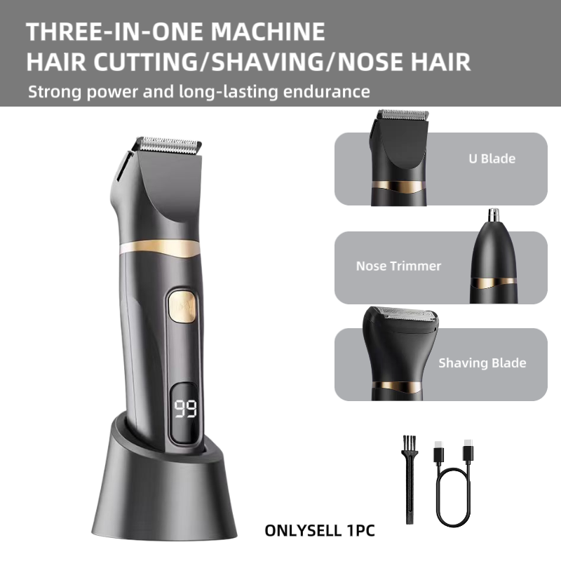 3‑Pcs Household Electric Groom - огляд і ціна Mens Grooming Kit Gift Set