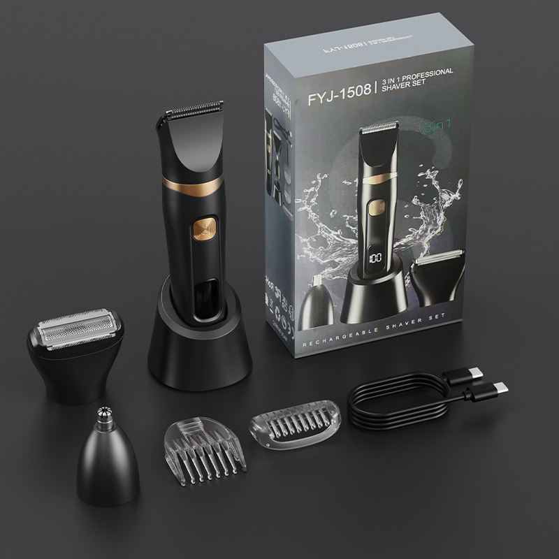 3‑Pcs Household Electric Groom - огляд і ціна Mens Grooming Kit Gift Set