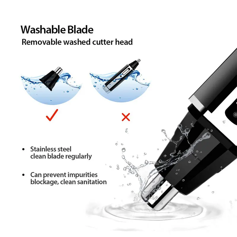 Kemei rechargeable electric al - огляд і ціна Men'S Grooming Facial