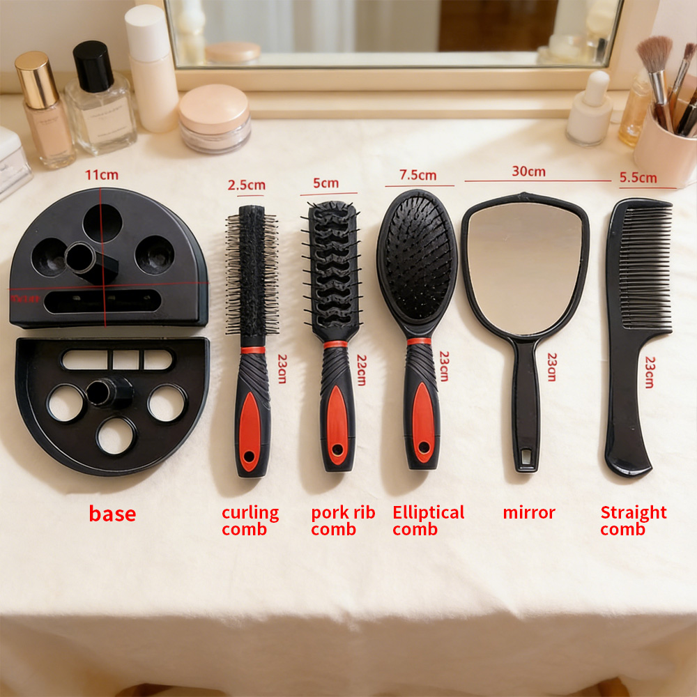 5-in-1 Mirror & Comb Set with  - огляд і ціна Men'S Grooming Mirror