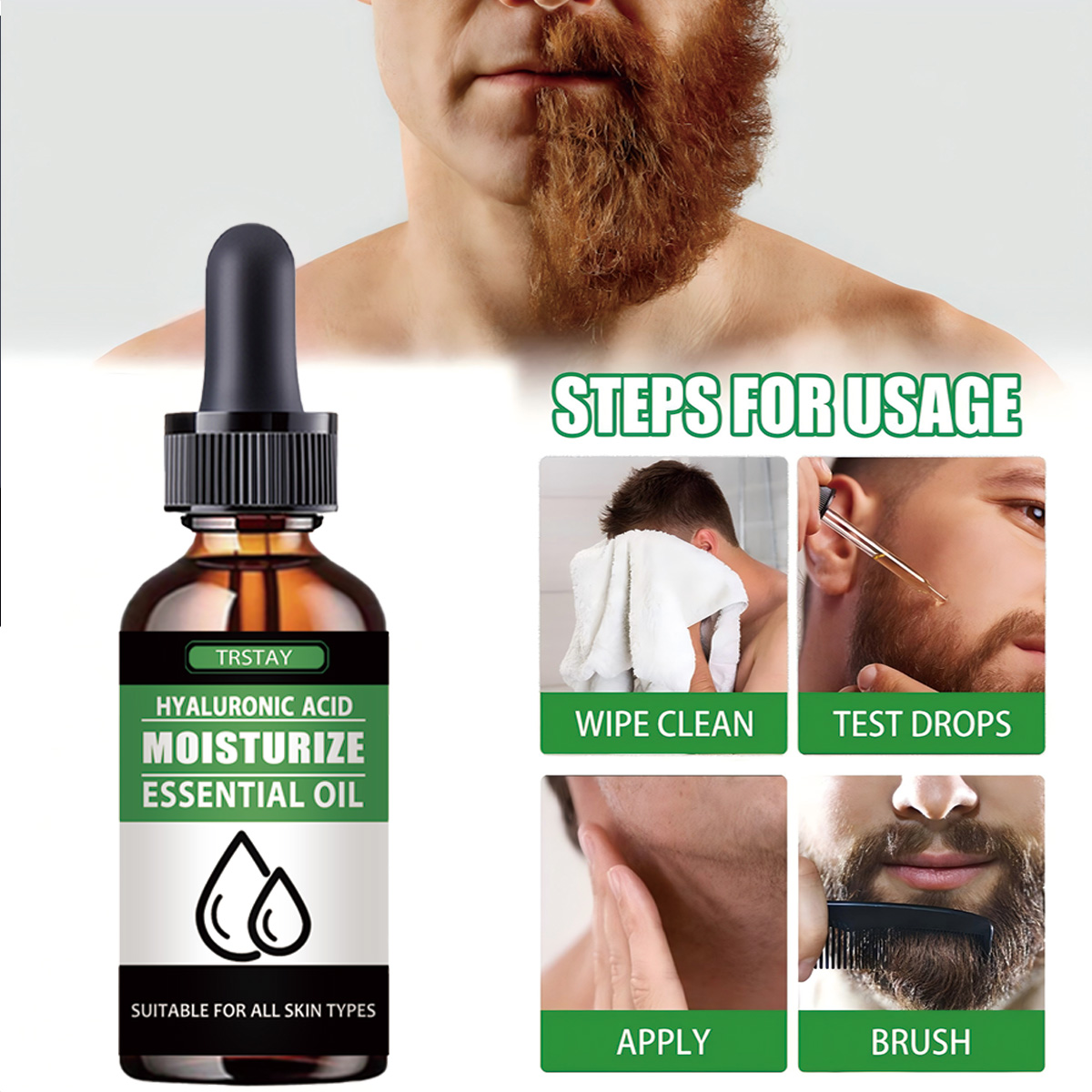 100%Natural Accelerate Facial  - огляд і ціна Men'S Grooming Facial