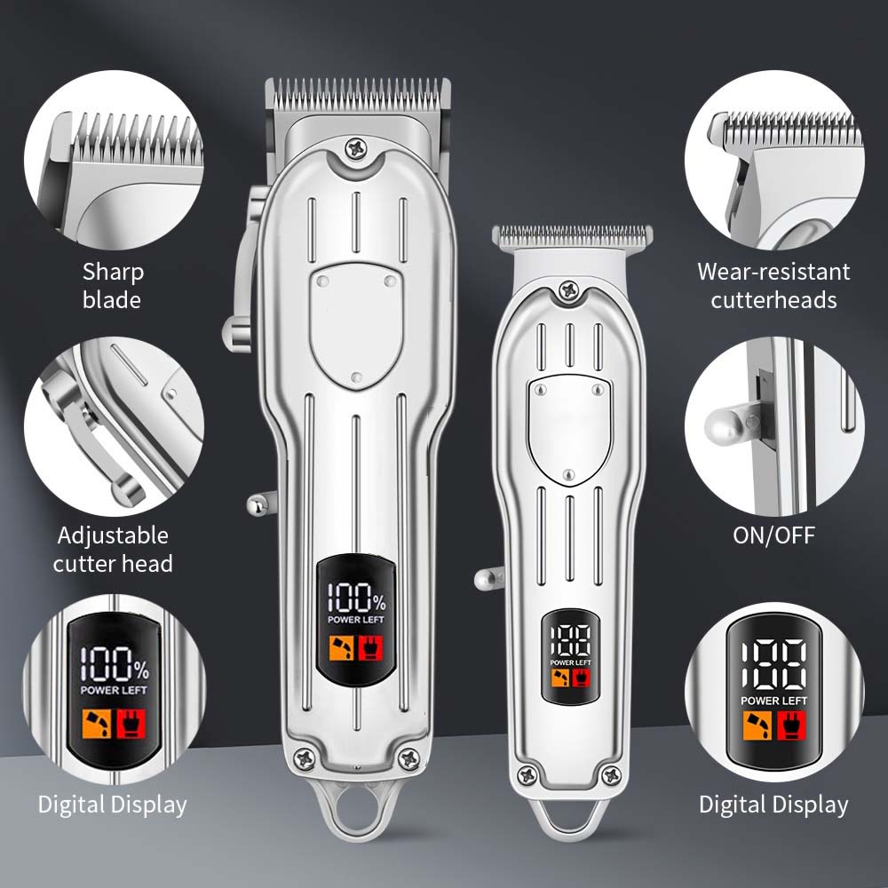 Professional Hair Clipper Set  - огляд і ціна Beard Trimmer Cordless
