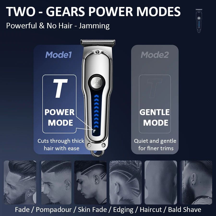 T-Blade Hair Clipper Mini Elec - огляд і ціна Beard Trimmer Cordless
