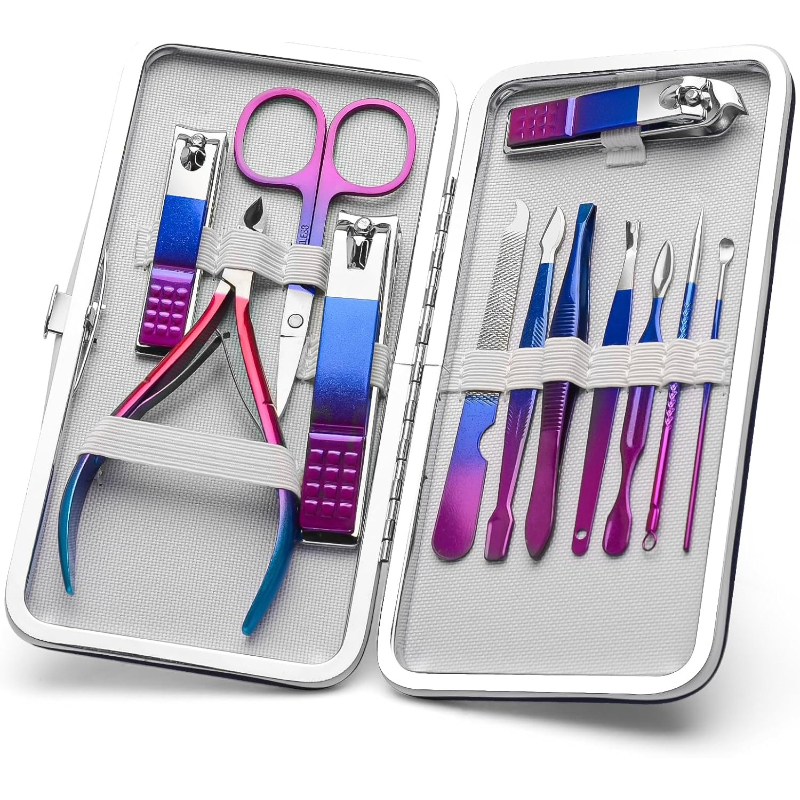 Manicure Set Nail Clippers Ped - огляд і ціна Mens Grooming Kit Gift Set