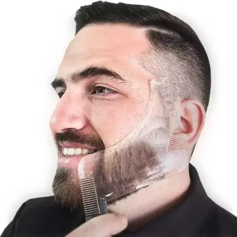 1PC Men Beard Shaping Template - огляд і ціна Men'S Grooming Facial