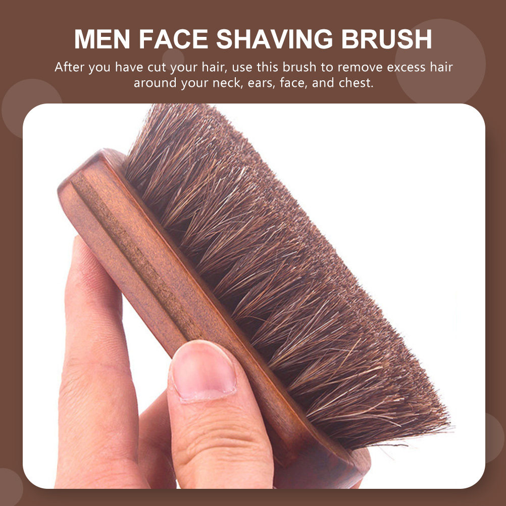 Beard Brush Men Multi-Use Hors - огляд і ціна Grooming Men'S Hair