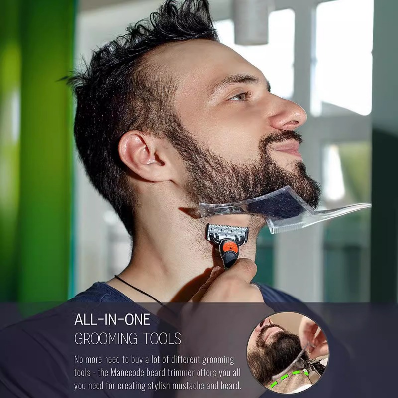 Beard Shaping Tool Mustache St - огляд і ціна Men'S Grooming Facial
