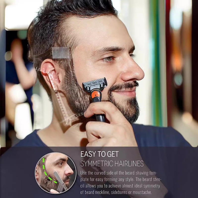 Beard Shaping Tool Mustache St - огляд і ціна Men'S Grooming Facial