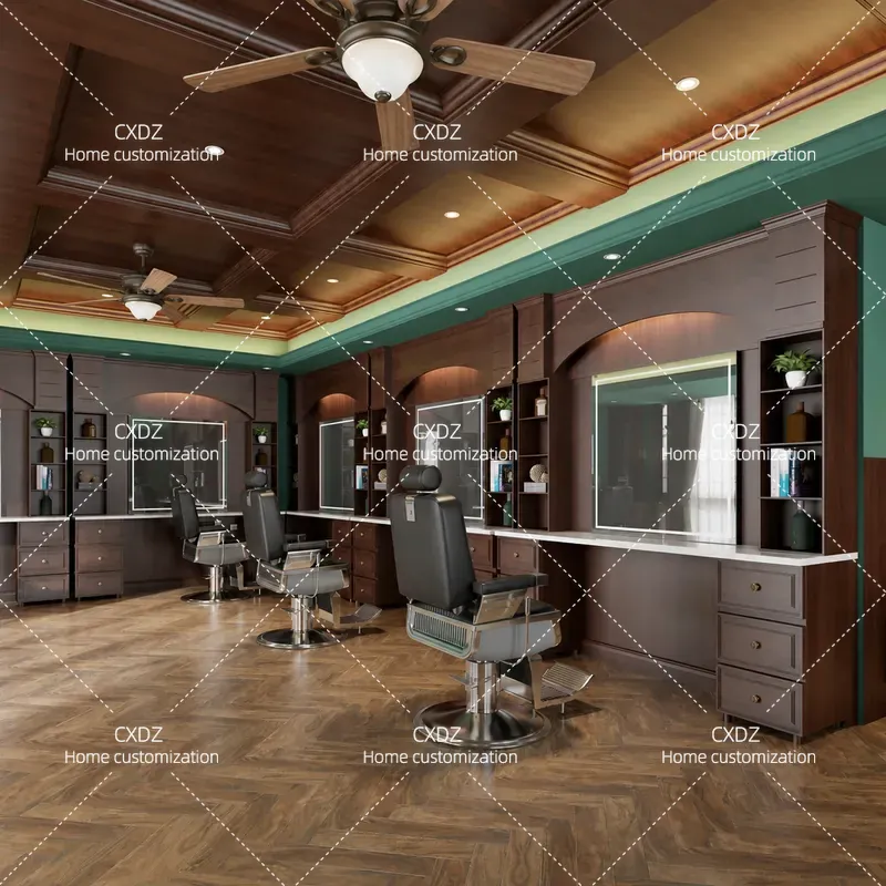 High End Retro Barber Shop Mir - огляд і ціна Men'S Grooming Mirror