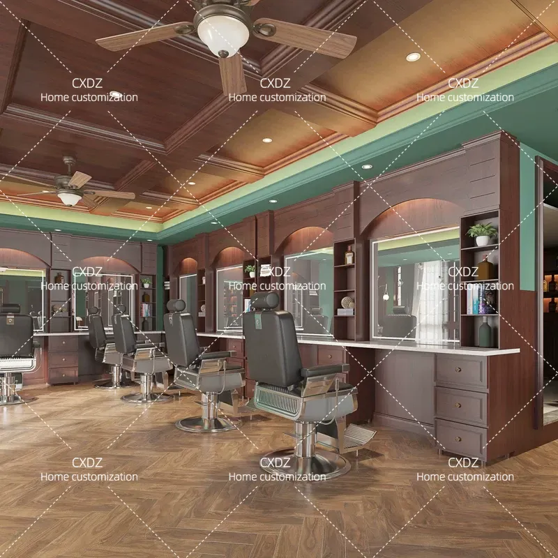 High End Retro Barber Shop Mir - огляд і ціна Men'S Grooming Mirror