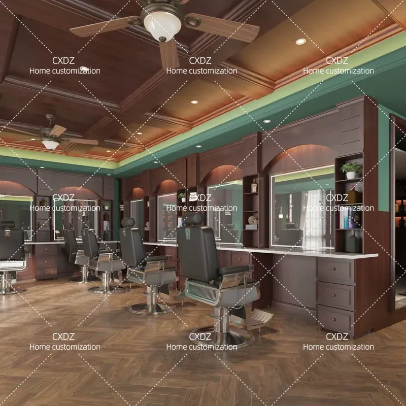 High End Retro Barber Shop Mir - огляд і ціна Men'S Grooming Mirror