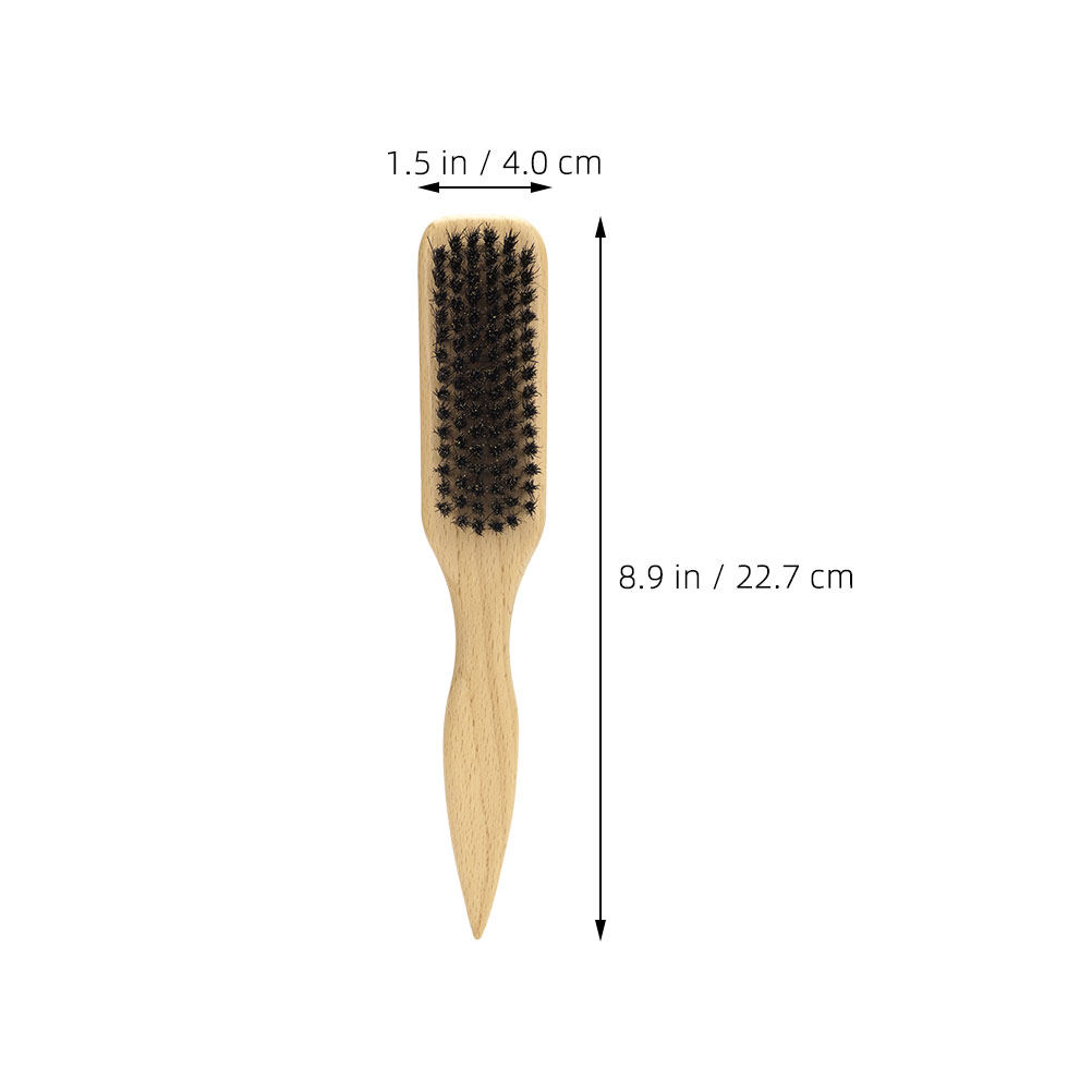Men Small Soft Beard Brush Woo - огляд і ціна Grooming Men'S Hair