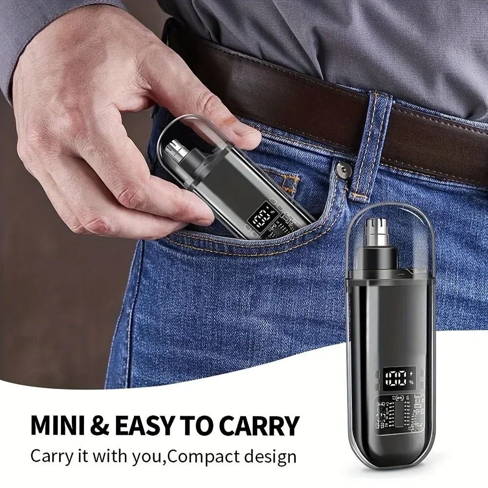 Nose Ear Hair Trimmer Electric - огляд і ціна Men'S Grooming Hair Removal