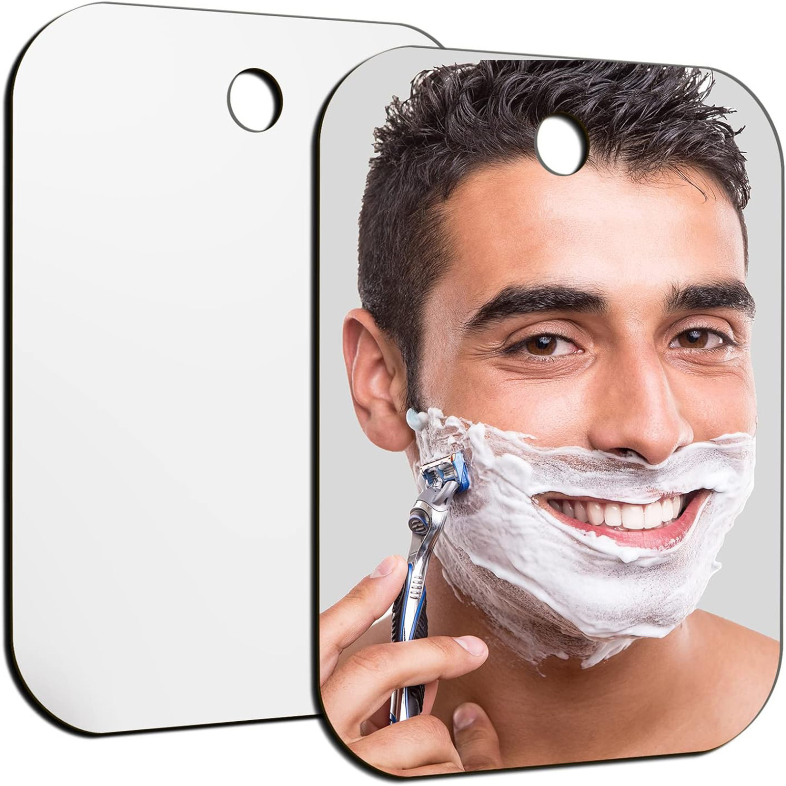 1PCS Acrylic Shower Mirror wit - огляд і ціна Men'S Grooming Mirror