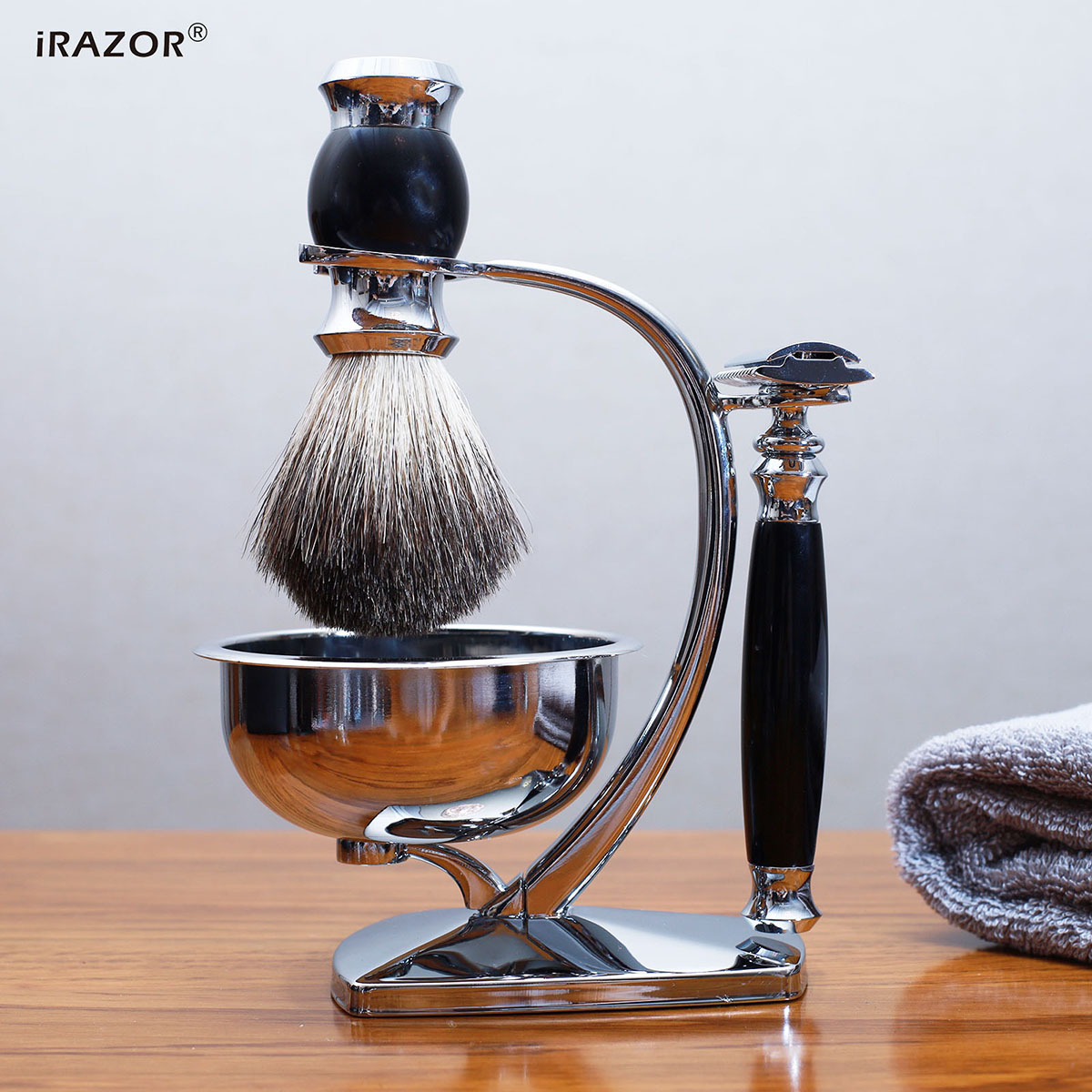 iRAZOR Classic 4-in-1 Wet Shav - огляд і ціна Mens Grooming Kit Gift Set