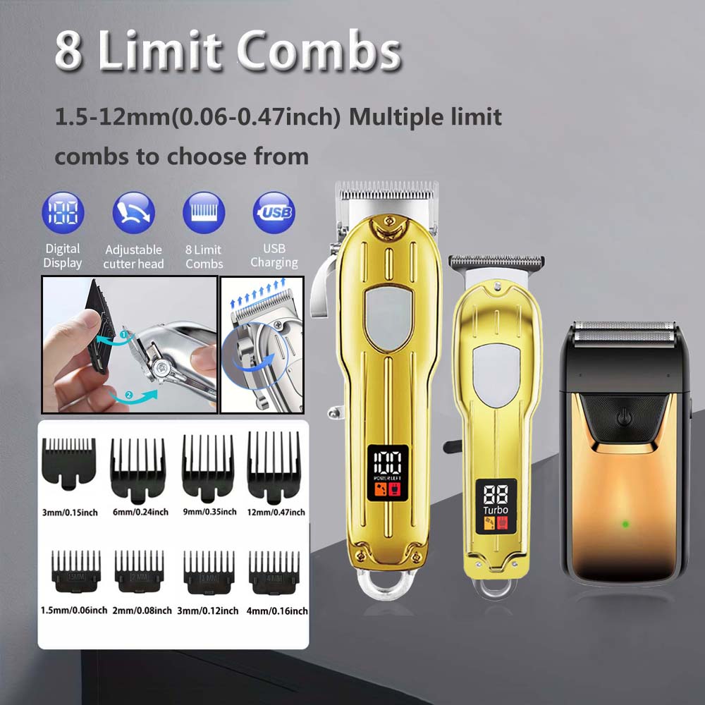 Professional 3-in-1 Hair Clipp - огляд і ціна Mens Grooming Kit Gift Set