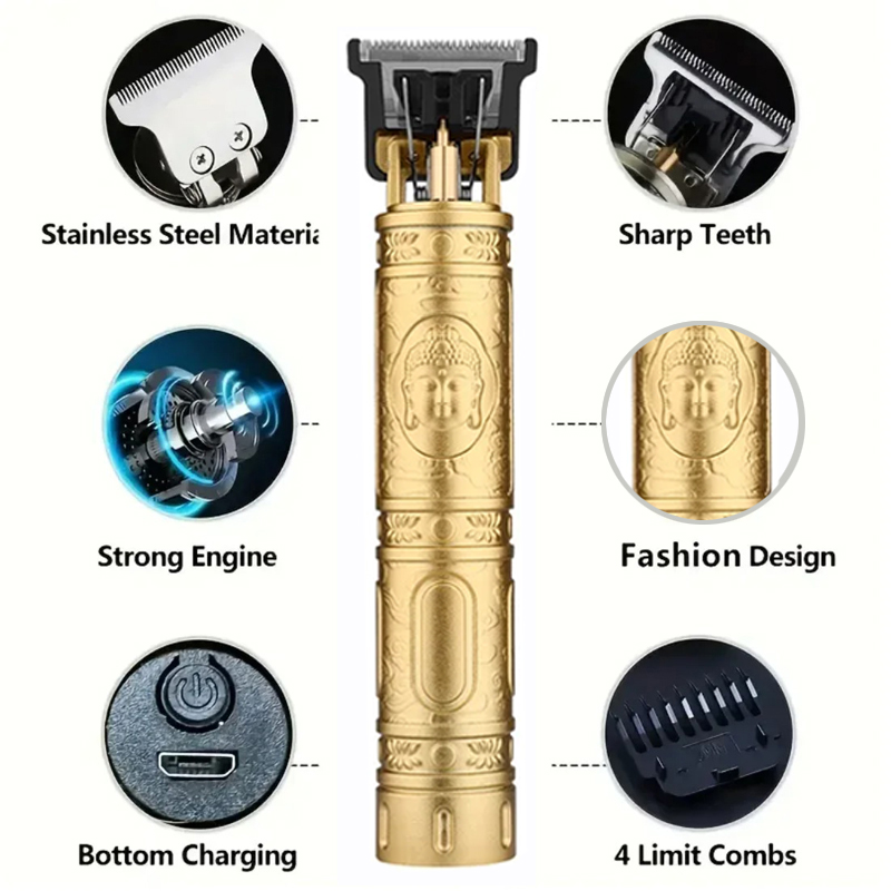 Cordless T9 Hair Trimmer for M - огляд і ціна Beard Trimmer Cordless