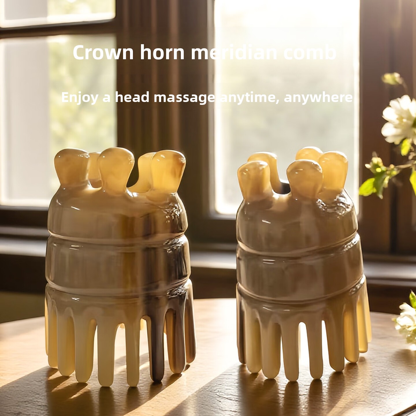 Natural Horn Scalp Massage Com - огляд і ціна Grooming Men'S Hair