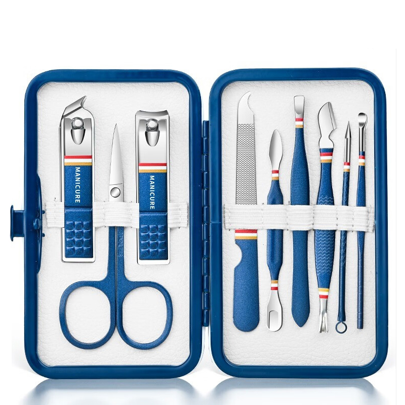 9 in 1 Stainless Steel Nail Cl - огляд і ціна Mens Grooming Kit Gift Set